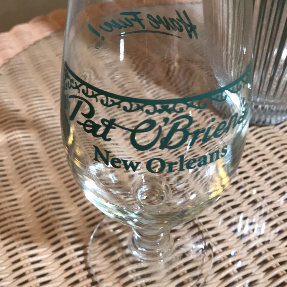 PAT O’BRIEN’S HURRICANE GLASS